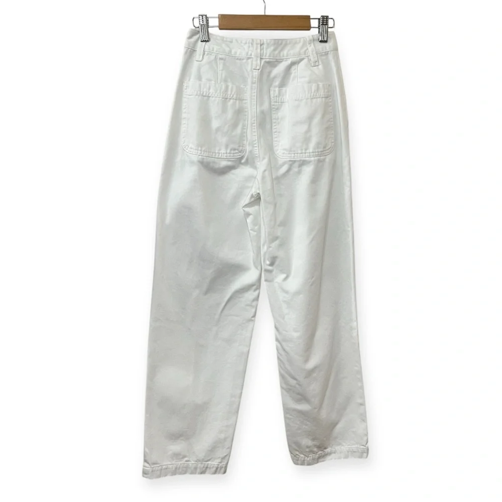 Aritzia Sunday Best Jaden Pant White Size 00 - Picture 5 of 9